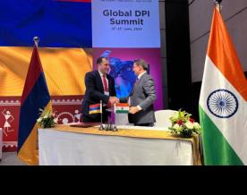 Հնդկաստանն ու Հայաստանը հուշագիր են ստորագրել՝ թվային փոխակերպման լուծումները բարելավելու համար